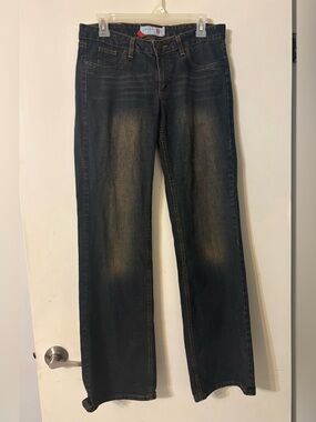 Y2K Vintage Robert Lewis Jeans, Size 44, Dk. Blue, Regular Fit, Bought In Chile